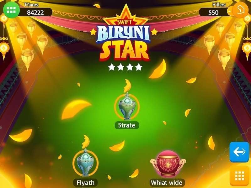 Swift Biryani Star Game Screenshot
